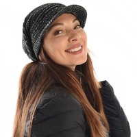 Ribbed Stretchy Slouchy Beanie Cap