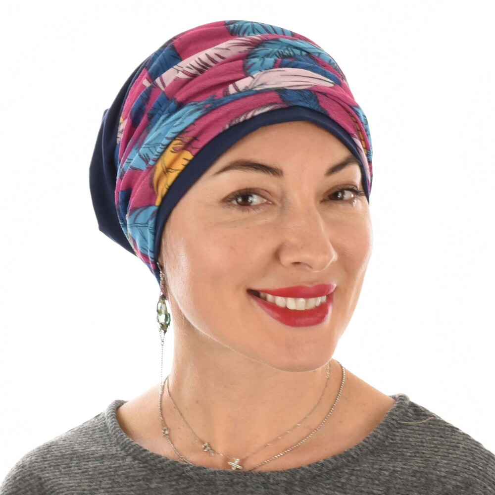 Jersey Cotton Beanie with Seamless Headband | Chemo Beanie | Australia ...