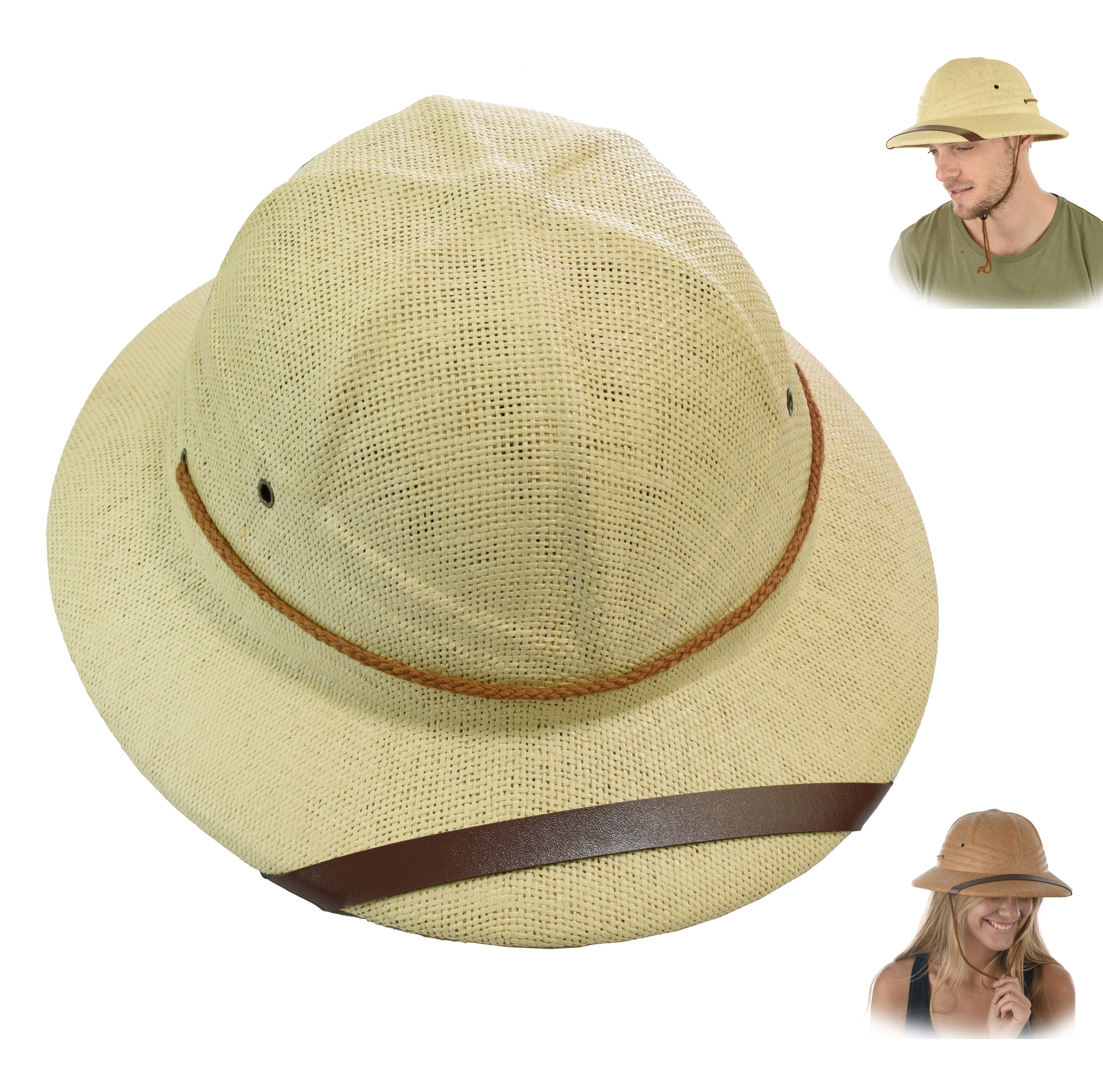safari fan hat