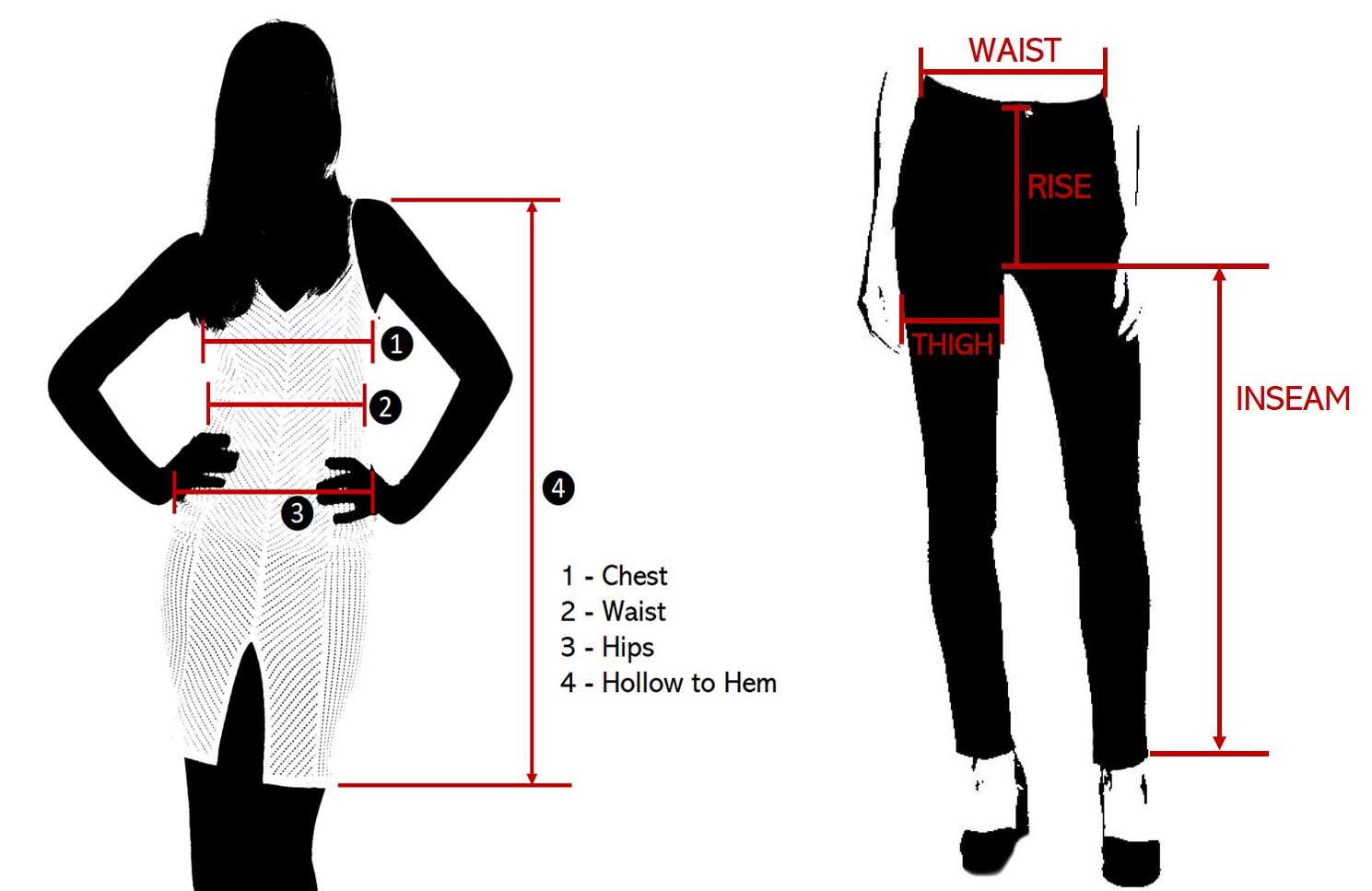 Jas Fashion Ultimate Sizing Guide: How to Measure Body and Head ...